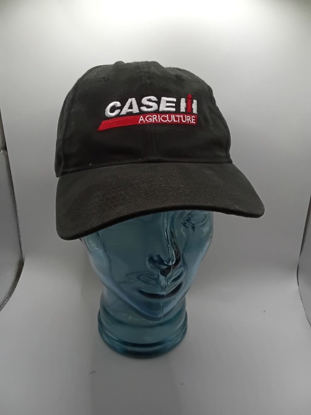 CASE IH Agriculture Hat Strap Back Curved Brim K-Products NOS
